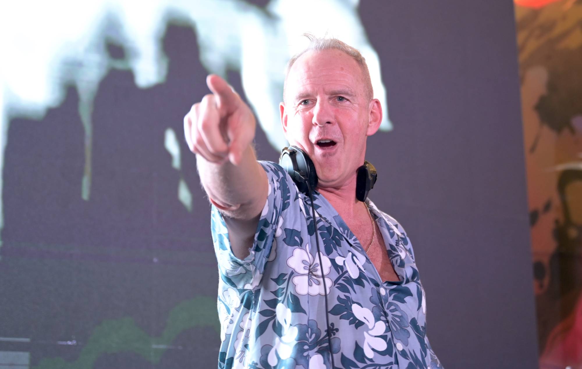 Fat Boy Slim at Wynwood Walls The Power of Purpose Party on December 4, 2023 in Miami, Florida. (Photo by Manny Hernandez/Getty Images)